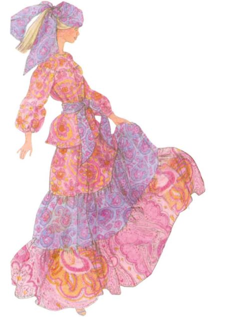 S9869 Doll Clothes for 11 1/2" Fashion Doll by Theresa LaQuey