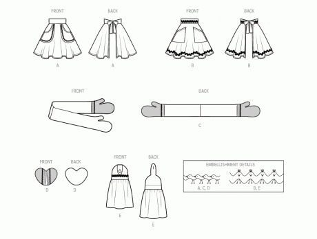 S9873 Apron and Kitchen Accessories