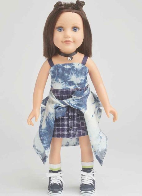 S9874 18" Doll Clothes by Carla Reiss Design