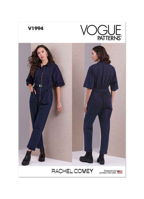 V1994 Misses' Jumpsuit by Rachel Comey