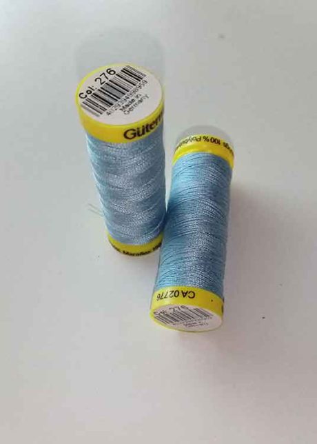 Gutermann Maraflex elastic thread, Col. 276 (baby blue)