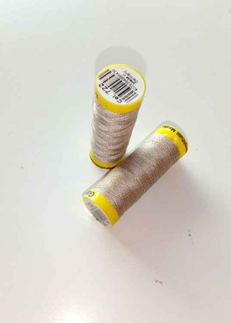 Gutermann Maraflex elastic thread, Col. 722 (beige)