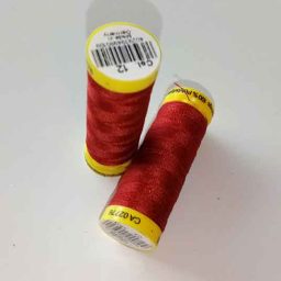 Gutermann Maraflex elastic thread, Col. 12 (brick red)