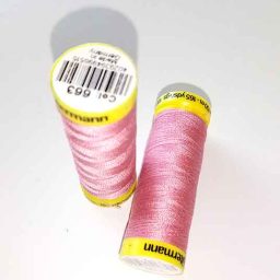 Gutermann Maraflex elastic thread, Col. 663 (candy pink)