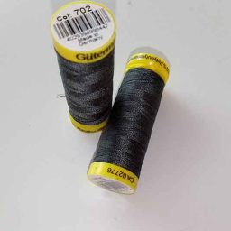 Gutermann Maraflex elastic thread, Col. 702 (dark grey)