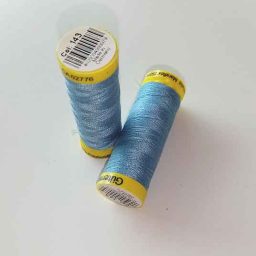 Gutermann Maraflex elastic thread, Col. 143 (duck egg blue)