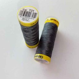 Gutermann Maraflex elastic thread, Col. 701 (elephant grey)