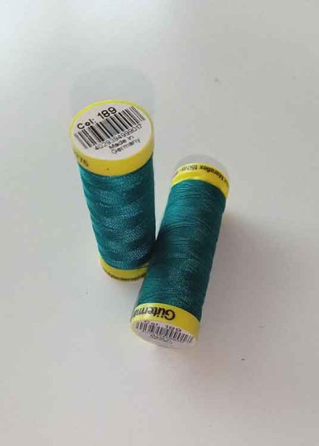 Gutermann Maraflex elastic thread, Col.189 (jade)