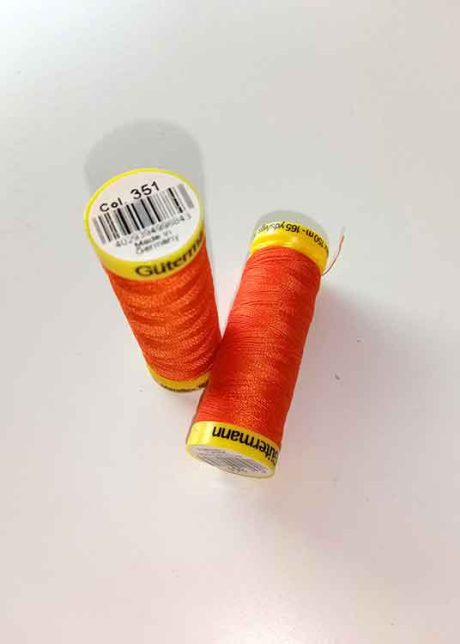 Gutermann Maraflex elastic thread, Col. 351 (jaffa)