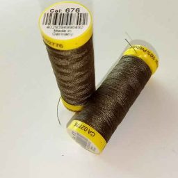 Gutermann Maraflex elastic thread, Col. 676 (khaki)