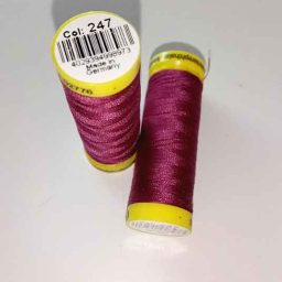 Gutermann Maraflex elastic thread, Col. 247 (magenta)