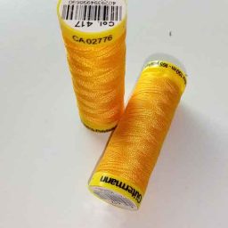 Gutermann Maraflex elastic thread, Col. 417 (marigold)