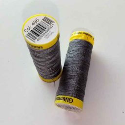 Gutermann Maraflex elastic thread, Col. 496 (mid grey)