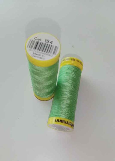 Gutermann Maraflex elastic thread, Col. 154 (mint green)