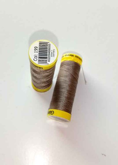 Gutermann Maraflex elastic thread, Col. 199 (mushroom)