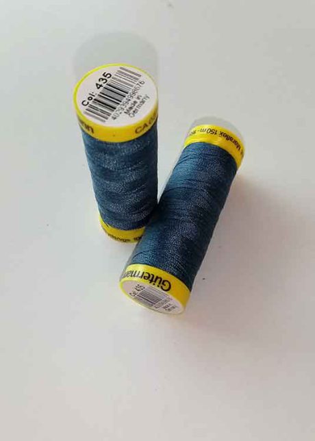 Gutermann Maraflex elastic thread, Col. 435 (petrol)