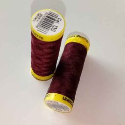 Gutermann Maraflex elastic thread, Col. 130 (plum)