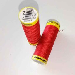 Gutermann Maraflex elastic thread, Col. 156 (red)