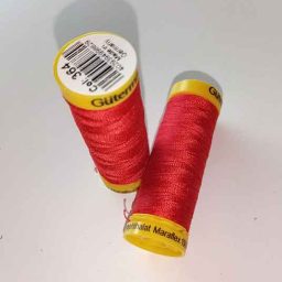 Gutermann Maraflex elastic thread, Col. 364 (red)