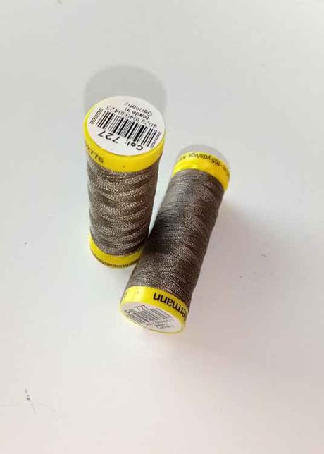 Gutermann Maraflex elastic thread, Col. 727 (taupe)