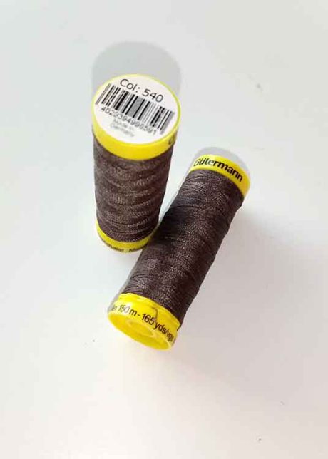 Gutermann Maraflex elastic thread, Col. 540 (umber)