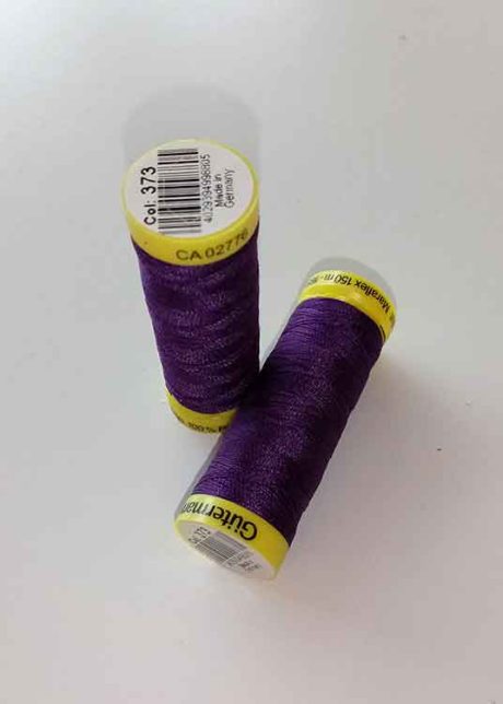 Gutermann Maraflex elastic thread, Col. 373 (violet)