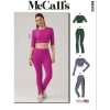 M8455 Misses' Knit Top and Leggings