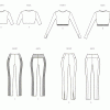 M8455 Misses' Knit Top and Leggings - Image 9