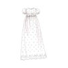 M8460 Infant's Christening Gown, Romper and Bonnet - Image 9