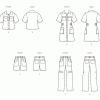 M8462 Girls' and Boys' Shirt, Pants, Shorts and Girls' Dress - Image 11