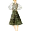 M8463 Misses' Blouse, Vest, Skirt and Petticoat by Laura Ashley - Image 4