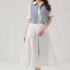 M8463 Misses' Blouse, Vest, Skirt and Petticoat by Laura Ashley - Image 5