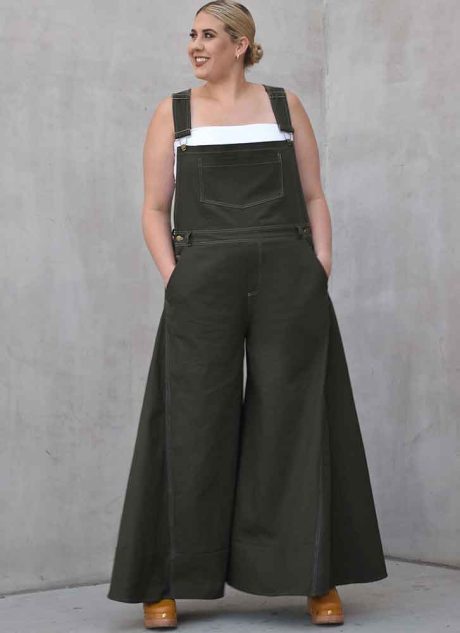 ME2062 Misses' Overalls by Alisha Grace