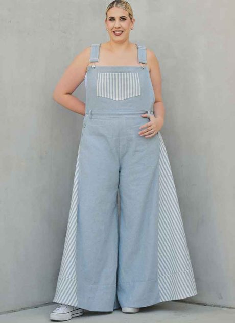 ME2062 Misses' Overalls by Alisha Grace