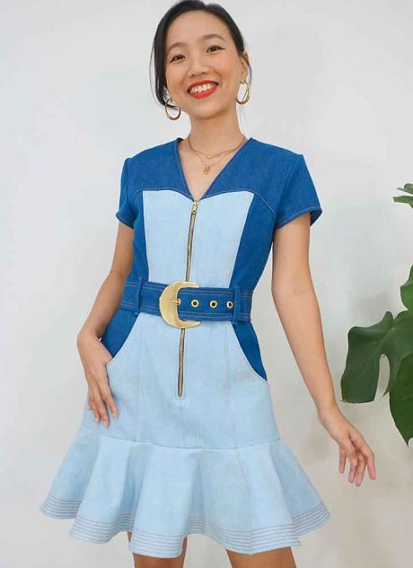 ME2066 Misses' Dress by Gwen Heng