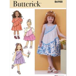 B6988 Children's Dresses