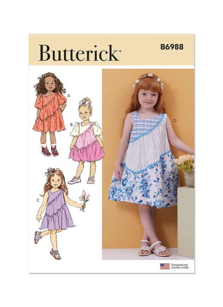 B6988 Children's Dresses