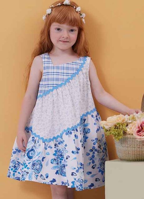 B6988 Children's Dresses