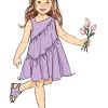 B6988 Children's Dresses