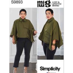 S9893 Misses' Cape By Mimi G Style