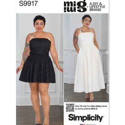 S9917 Misses' Dresses and Belt by Mimi G Style