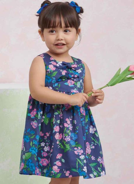 S9932 Toddlers' Dress, Top and Pants