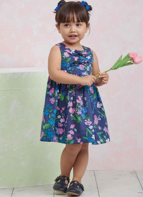 S9932 Toddlers' Dress, Top and Pants