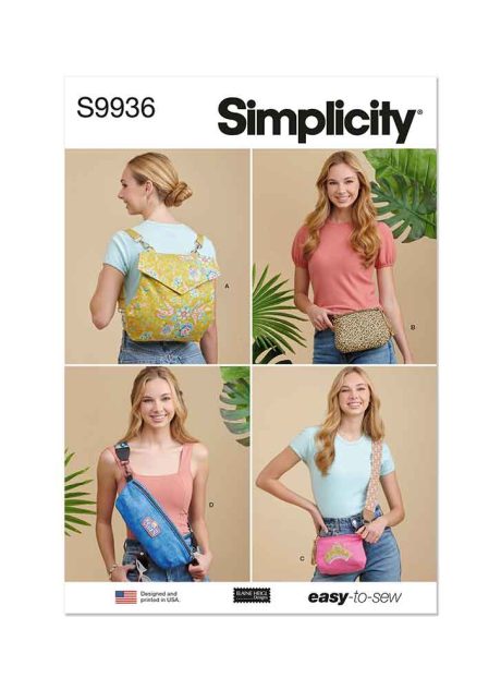 S9936 Backpack, Bags and Purse by Elaine Heigl Designs