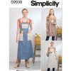 S9938 Misses' Pullover Aprons