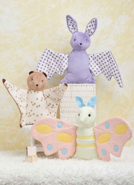 S9940 Plush Bat, Moth and Flying Squirrel