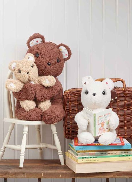 S9941 Plush Bears and Bunnies in Three Sizes