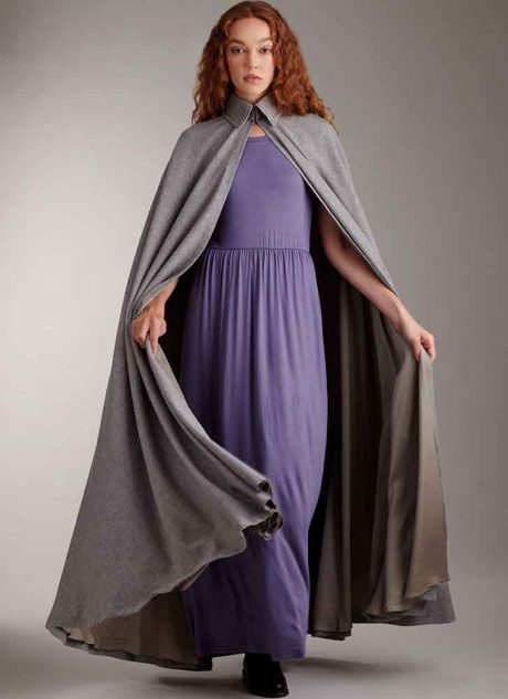 S9944 Misses' Capelet and Cape in Two Lengths by Scissor IMP Workshop