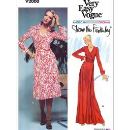 V2000 Misses' DVF Wrap Dress by Diane Von Furstenberg