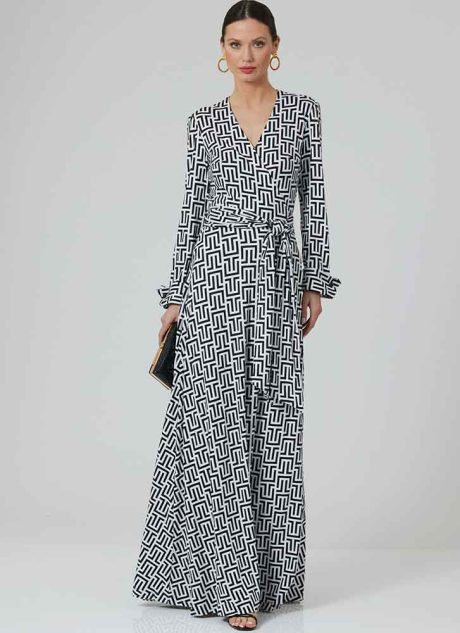 V2000 Misses' DVF Wrap Dress by Diane Von Furstenberg